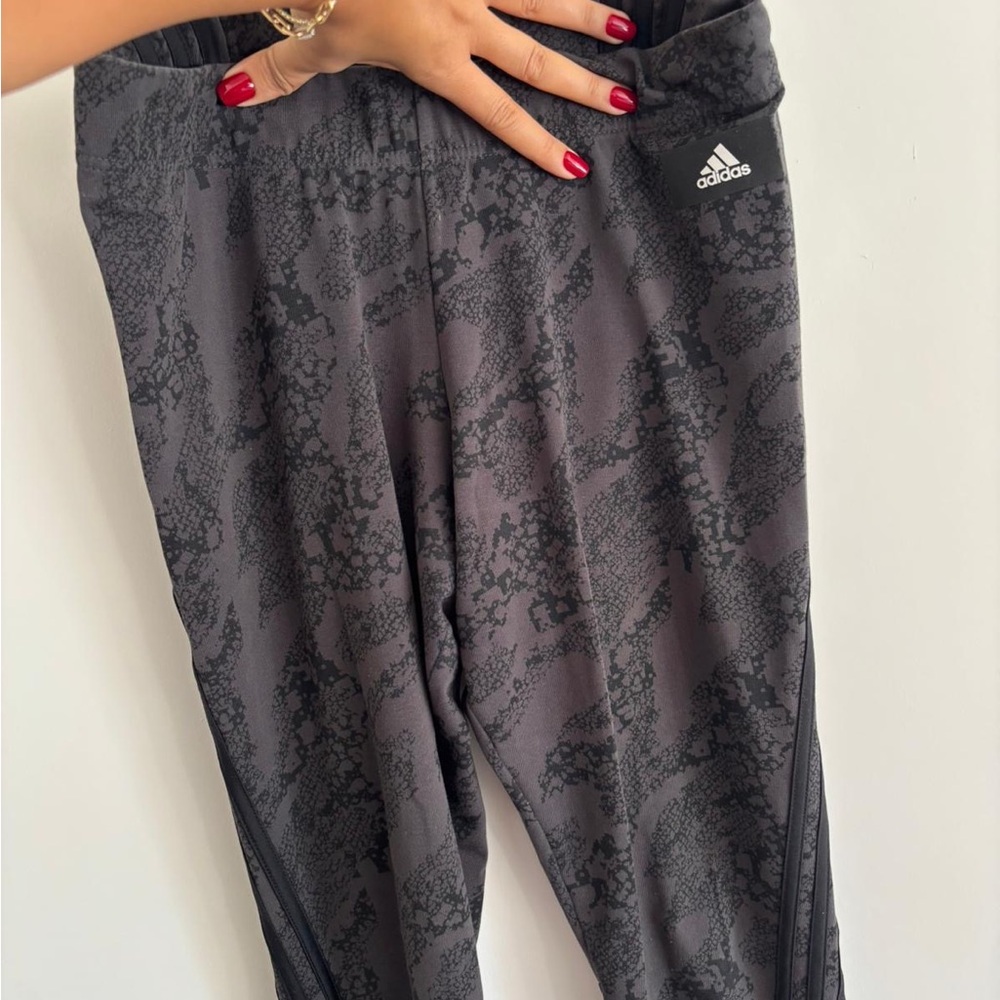 Adidas Charcoal Camouflage Track Pants - Picture 2 of 3
